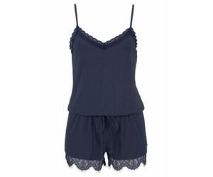 LASCANA Damen Playsuit blau Gr.40