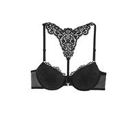 Lascana Push-up-BH Melissa mit Vorderverschluss, Größe 75, Cup D, Schwarz