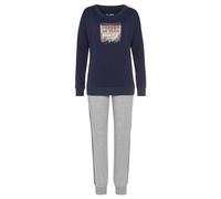VIVANCE DREAMS Damen Pyjama dunkelblau Gr.40/42