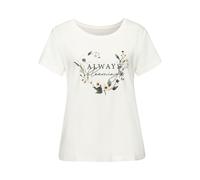 LASCANA Damen Pyjama ecru-gemustert Gr.40/42