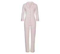 Pyjama VIVANCE DREAMS Gr. 44/46, rosa (hellrosa) Damen Homewear-Sets Pyjamas mit floralem Druck (17721804-44)