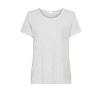 LASCANA Damen Pyjamaoberteil grau meliert Gr.44/46