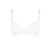Schalen-BH LASCANA "Ela - perfect basic", Damen, Gr. 95, Cup AA, beige (creme), Microtouch, Obermaterial: 82% Polyamid (TACTEL), 18% Elasthan (LYCRA), Basic, BHs Schalen-BH, mit Bügel aus seidiger Mic