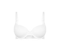 Schalen-BH LASCANA "Ela - perfect basic", Damen, Gr. 75, Cup B, weiß, Microtouch, Obermaterial: 82% Polyamid (TACTEL), 18% Elasthan (LYCRA), Basic, BHs Schalen-BH, mit Bügel aus seidiger Microfaser, T