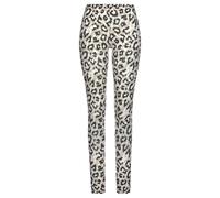 Pyjamahose LASCANA, Damen, Gr. 44/46, N-Gr, schwarz (ecru, nougat, schwarz), Single Jersey, Obermaterial: 92% Baumwolle, 8% Elasthan, unifarben, figurbetont knöchellang, Hosen Pyjamahose, in weicher S