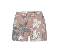 LASCANA Damen Schlafshorts allover-altrosa-geblümt Gr.32/34