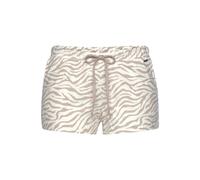 LASCANA Damen Schlafshorts ecru-nougat Gr.32/34