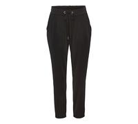 Schlupfhose LASCANA, Damen, Gr. 46, N-Gr, schwarz, Jersey, Obermaterial: 95% Polyester, 5% Elasthan, unifarben, casual, figurumspielend knöchellang, Hosen, aus glatter Jerseyqualität, leichte Sommerho
