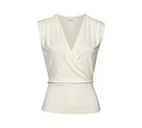 Shirttop LASCANA Gr. 32/34, gelb (vanille) Damen Tops (96673634-32) vanille