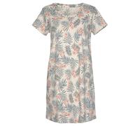 Sleepshirt LASCANA Gr. 40/42, N-Gr, beige (sand, grün) Damen Kleider (10909562-40) sand, grün