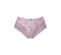 Slip LASCANA "Wanda", Damen, Gr. 40/42, rosa (pink, rose), Obermaterial: 68% Polyamid, 18% Baumwolle, 10% Polyester, 4% Elasthan, Unterhosen Slip, in abdeckender Schnittform und Stickerei Spitze (9126