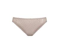 LASCANA Damen Slip Chiara | mit Zierschleife, Netz-Muster, Baumwollzwickel, Dessous für besondere Anlässe