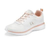 Sneaker LASCANA Gr. 44, rosa (weiß, rosé) Damen Schuhe (78696953-44) weiß, rosé