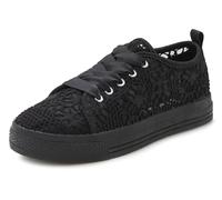 Lascana Damen Sneaker Schnürhalbschuhe, Freizeitschuhe,