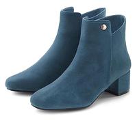 Stiefelette LASCANA Gr. 40, blau (petrol) Damen Schuhe (13552321-40) petrol