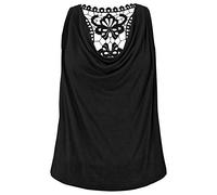 LASCANA Strandtop Damen schwarz Gr.32/34