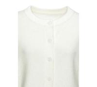 LASCANA "in leicht verkürzter Form mit breitem Rippstrickbündchen" aus kuschelweichem Strick, Cardigan mit langen Ärmeln, Basic (36460453-36) creme
