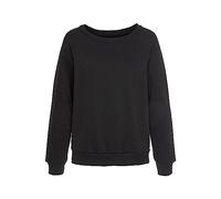 Lascana Damen Sweatshirt mit Struktur, V-förmige Ziernähte am Rundhalsausschnitt, hochwertige Qualität aus organischer Baumwolle, weich und hautfreundlich, für gemütliche Stunden