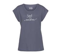 T-Shirt VIVANCE DREAMS Gr. 44/46, blau (dunkelblau) Damen Shirts (65706917-44) dunkelblau