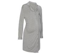 LASCANA Damen Umstandsnachthemd grau Gr.32/34