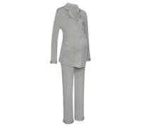 Umstandspyjama LASCANA Gr. 44/46, grau Damen Homewear-Sets (12594925-44) grau