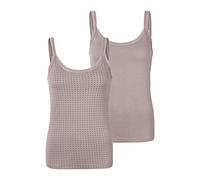 LASCANA Unterhemd Damen taupe Gr.40/42