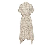 LASCANA Druckkleid Damen creme-taupe bedruckt Gr.34