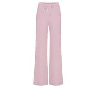 Loungehose ELBSAND, Damen, Gr. 48/50, N-Gr, rosa, Feinstrick, Obermaterial: 55% Baumwolle, 45% Nylon, unifarben, bequem lang, Hosen Loungehose, aus hochwertigem Feinstrick, Loungewear (34351164-48) ro