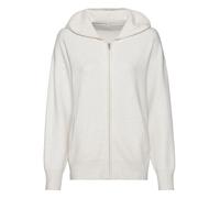 LASCANA - Elbsand LM Knit Jacket offwhite mel - Gr. - 46