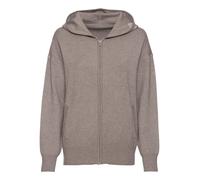 LASCANA - Elbsand LM Knit Jacket taupe melang - Gr. - 42