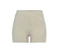 LASCANA - Elbsand LM Knit Shorts light grey m - Gr. - 40/42
