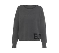 LASCANA - Elbsand LM Knit Sweater anthracit me - Gr. - 32/34
