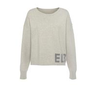 LASCANA - Elbsand LM Knit Sweater light grey m - Gr. - 36/38