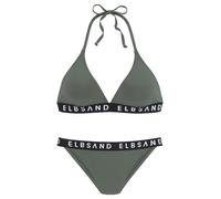 LASCANA - Elbsand LM Triangel-Bikini oliv - Gr. - 38A