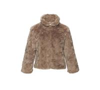 LASCANA Fellimitatjacke Damen taupe Gr.36