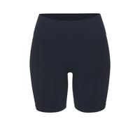 Funktionsshorts LASCANA "Po Push Up", Damen, Gr. XS (32/34), N-Gr, blau (dunkelblau), Rippware, Obermaterial: 91% Polyamid, 8% Elasthan, 1% Polyester, unifarben, sportlich, figurbetont ca. Mitte Obers