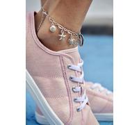 LASCANA Fußkette mit Anhänger Damen silberfarben Gr.