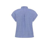 Hemdbluse LASCANA Gr. 32/34, blau (blau, weiß gestreift) Damen Blusen (55394664-32) blau, weiß gestreift