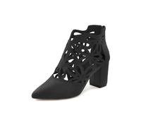 High-Heel-Stiefelette LASCANA, Damen, Gr. 38, schwarz, Obermaterial: 100% Textilmaterial. Decksohle: 100% Lederimitat. Futter: 100% Lederimitat. Laufsohle: 100% Synthetik, unifarben, Schuhe, mit femin