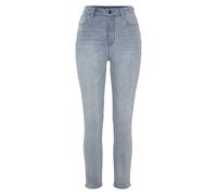 High-waist-Jeans LASCANA Gr. 44, N-Gr, blau (light blue washed) Damen Jeans (66943445-44) light blue washed