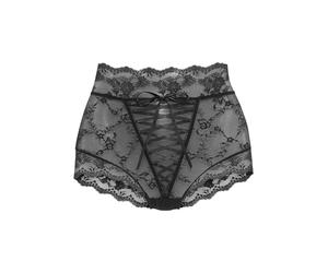 LASCANA High-Waist-Slip-Ouvert Damen schwarz Gr.52/54