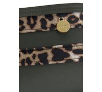 LASCANA Highwaist-Bikini-Hose Damen oliv-leo Gr.34