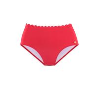 LASCANA Highwaist-Bikini-Hose Damen rot Gr.36