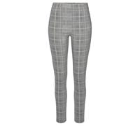 Highwaist Leggings LASCANA Gr. 40/42, N-Gr, bunt (allover) Damen Hosen Leggings mit Karomuster (57699500-40)