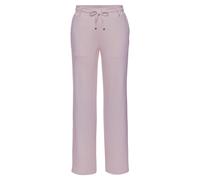 Homewearhose LASCANA, Damen, Gr. 32/34, N-Gr, rosa, Obermaterial: 70% Viskose, 25% Polyamid, 5% Elasthan, unifarben, Basic, Hosen, in weich fließendem Material, Loungewear (41672729-32) rosa