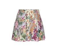 Hosenrock LASCANA, Damen, Gr. 36, bunt (bunt, bedruckt), Jersey, Obermaterial: 95% Viskose, 5% Elasthan, bedruckt, figurumspielend kurz, Röcke Skort, mit Alloverdruck, Skort, Rock inklusive Hose, somm