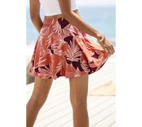 Hosenrock LASCANA Gr. 38, bunt (orange, aubergine bedruckt) Damen Röcke (14667511-38) orange, aubergine bedruckt