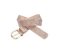 Hüftgürtel LASCANA "Hosengürtel, Gürtel, Jeansgürtel, Anzuggürtel", Damen, Gr. 95, rosa (roségoldfarben), Lederimitat, Reptilienprägung, Schlangenoptik, bedruckt, beschichtet, gemustert, geprägt, gepr