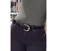 Hüftgürtel LASCANA Gr. 95, schwarz Damen Gürtel (60876315-95) schwarz