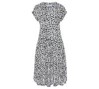 LASCANA Jerseykleid Damen creme-schwarz bedruckt Gr.44